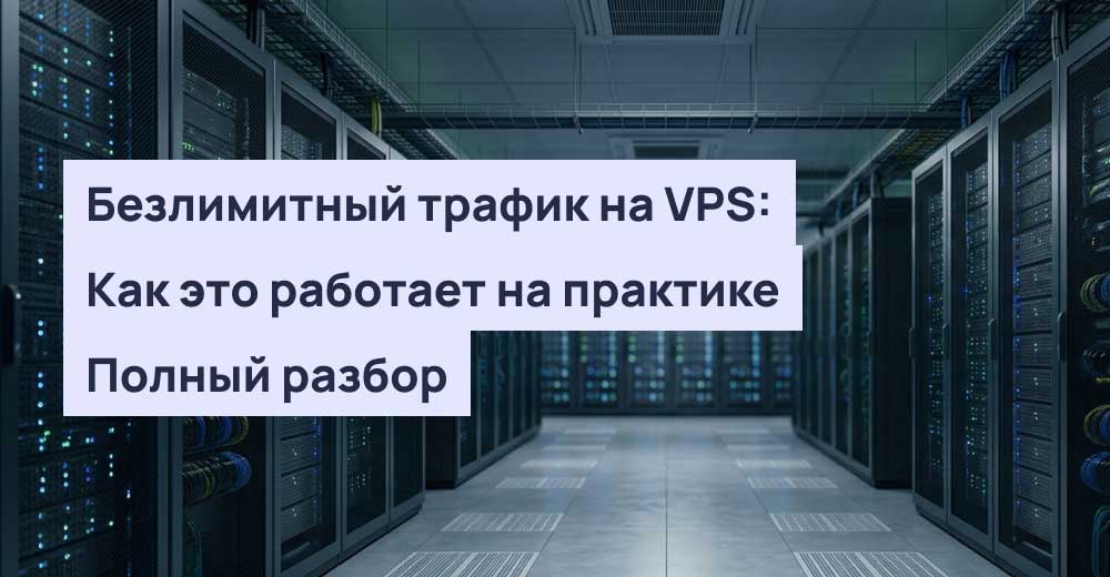 Безлимитный трафик на VPS: как это работает на практике