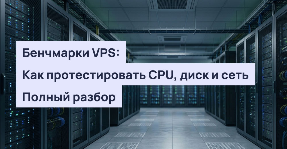 Бенчмарки VPS: как протестировать CPU, диск и сеть